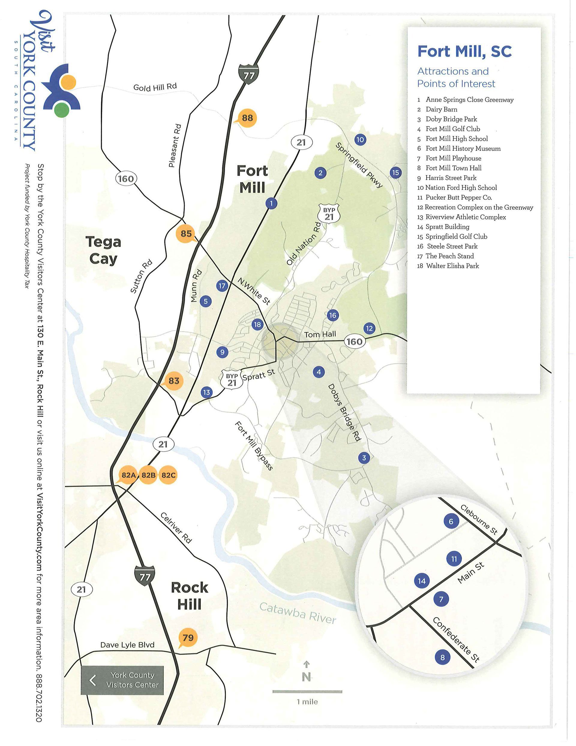 Fort-Mill-Map